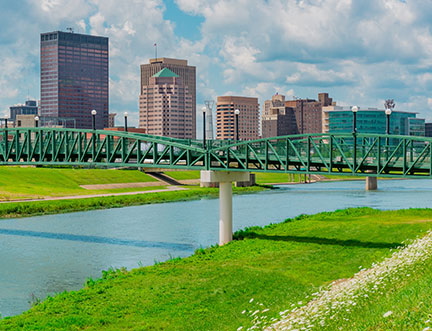 Dayton, OH skyline